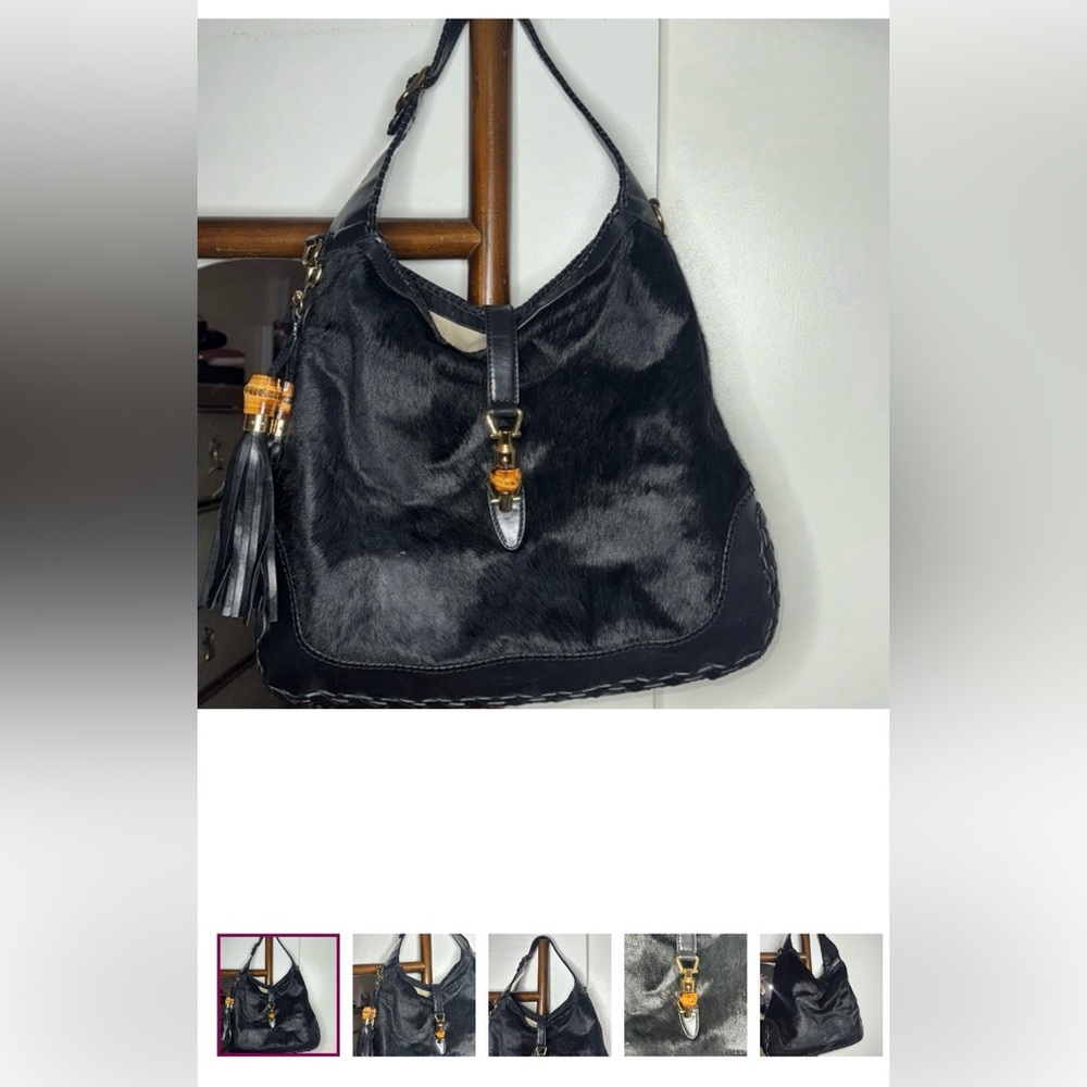 ISO XL Jackie calf hair